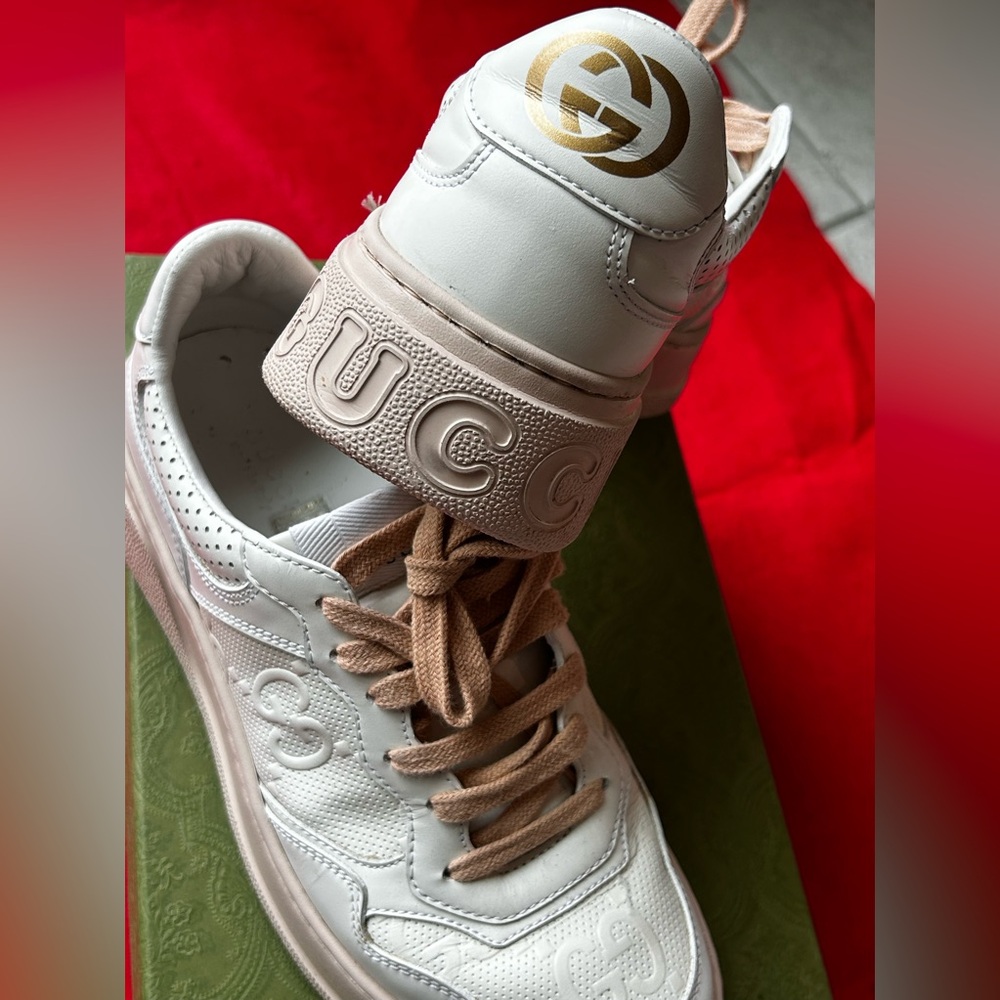 Gucci shoes GG lightly used, they were too small for me to wear with tights